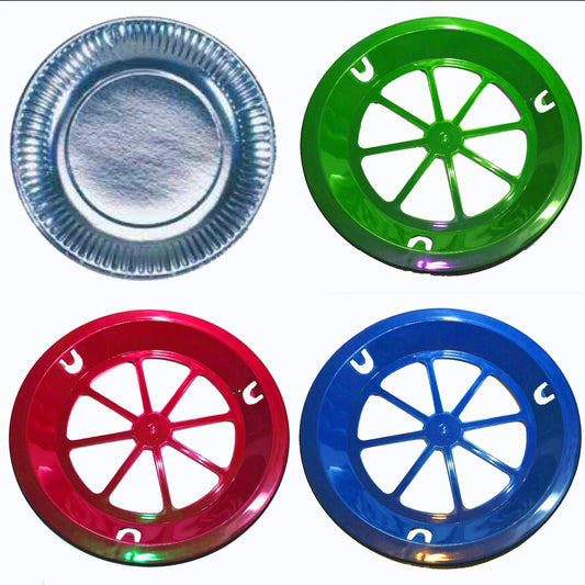 Sunnyware 24 pcs Thick Paper Plate Holder w/ 20 pcs paperplate