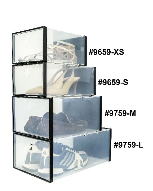 2 pcs Sunnyware 9759-M ShoeMate Shoe box (Max. US size 11)