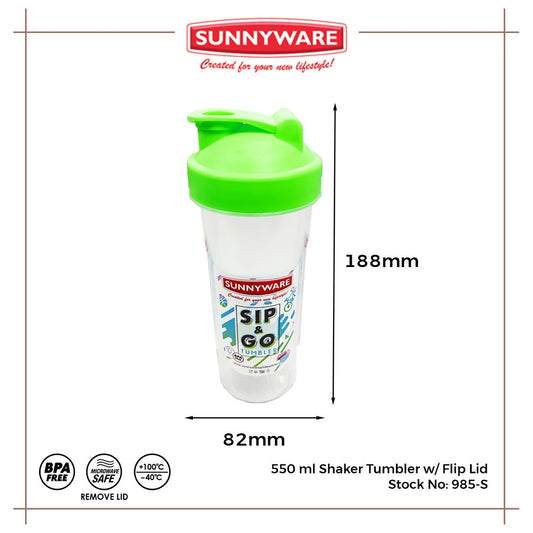 Sunnyware 985-S 550 ml Sip n Go Tumbler Shaker Flip for giveaway