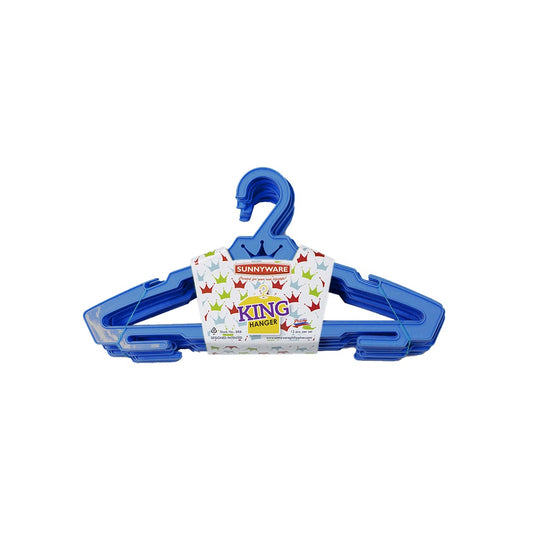 6 pcs Sunnyware 888-JR-B Flat Baby Hanger - ordinary