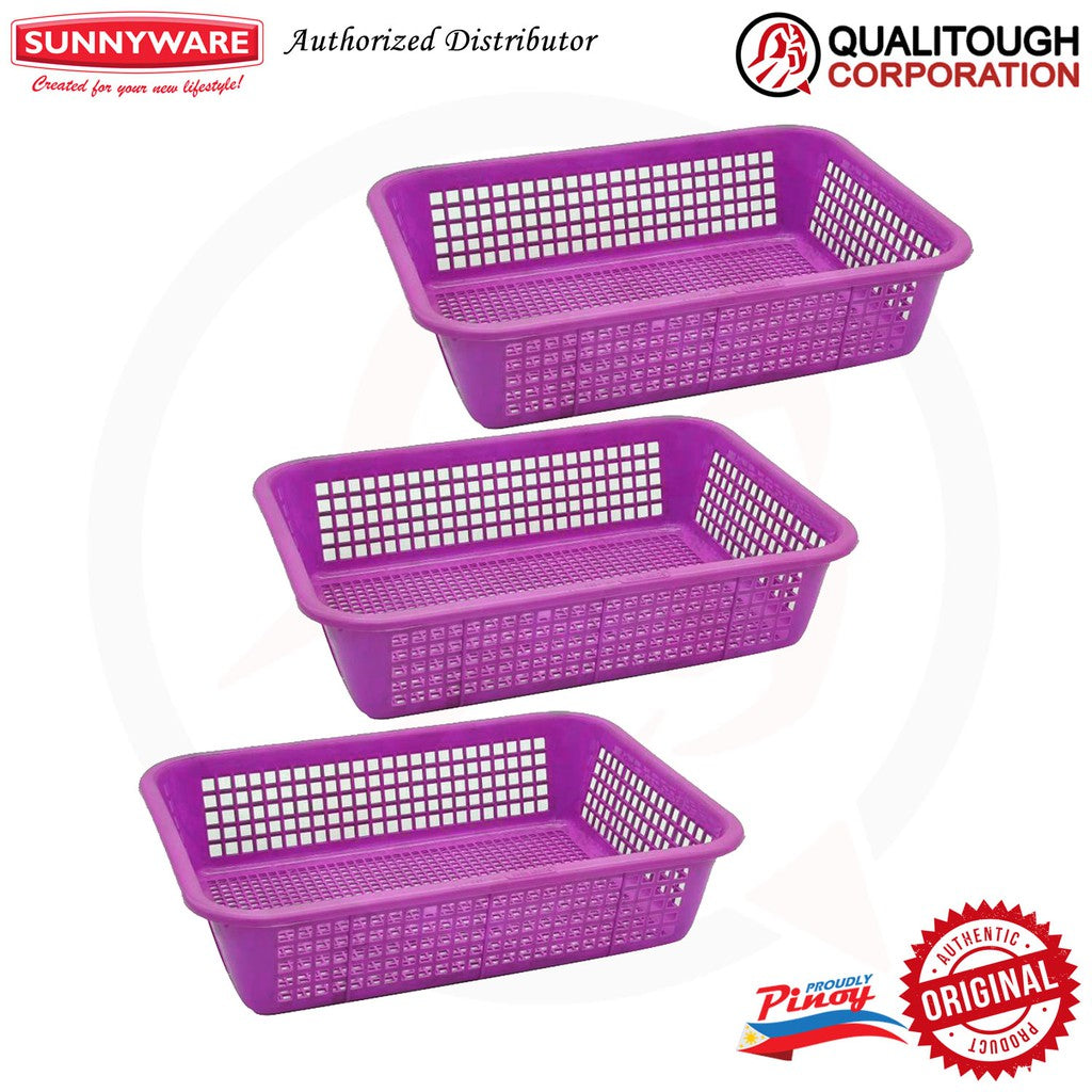 3 pcs Sunnyware 9538-M Mesh Tray - medium