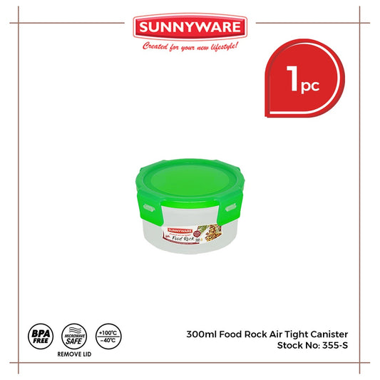 Sunnyware 355-S 300 ml Food Rock Air Tight Food Keeper Canister