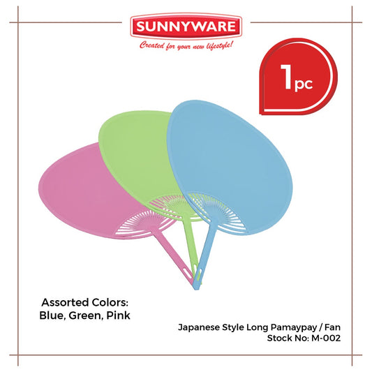 Sunnyware M002 Fan pamaypay for giveaway summer