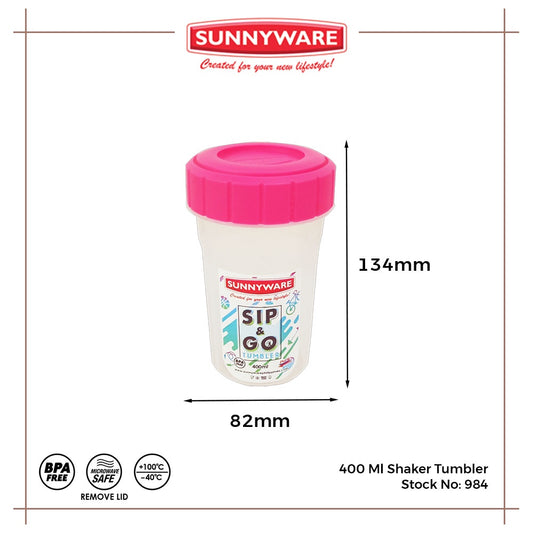 Sunnyware 984 400 ml Shaker Tumbler