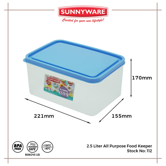 Sunnyware 112 2.5 liter Food Keeper