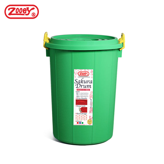 Zooey Sakura Drum/Water Container 50L Small Stpck No. 950-S