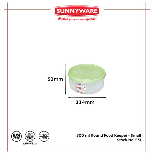 Sunnyware 531 300 ml Food Keeper - small