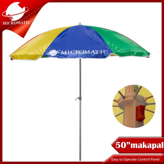 Micromatic 50"(ENHANCE-MAKAPAL) Round Beach Umbrella