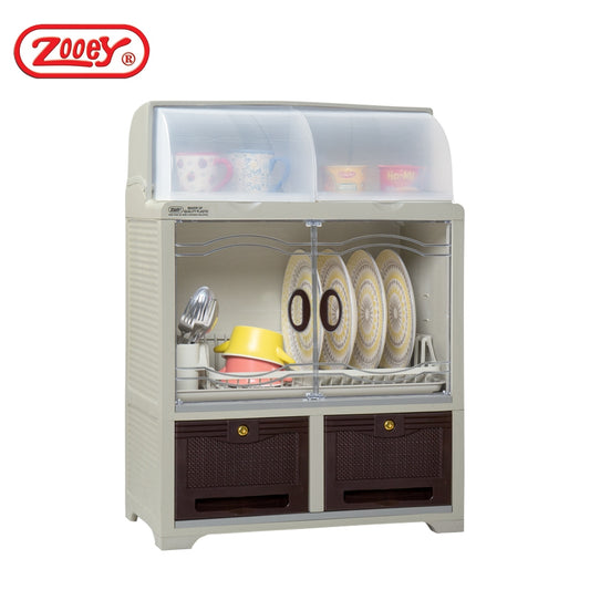 Zooey Smart Bio Clean Dish Cabinet/Organizer Stock No. 908-SB