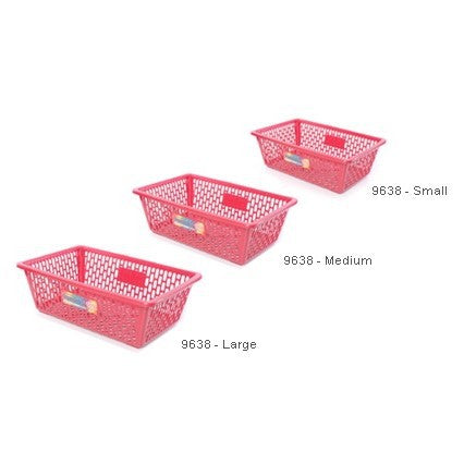 Sunnyware 9638-L Organizer Tray - Large | Plastic Mesh Tray Container