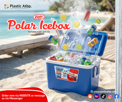 Zooey Polar Ice Box/Ice Cooler 52 Liters Stock No. 2019-L