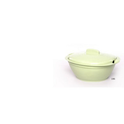 2 pcs Sunnyware 186 Food Container with Cover - Round | Plastic Rice Serving