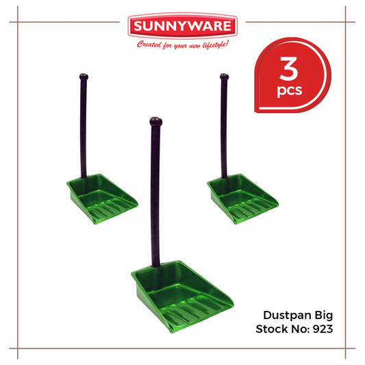 3pcs Dustpan Big [Sunnyware 923] |Plasticware |Cleaning Tool | Householdware | Home Care dust pan