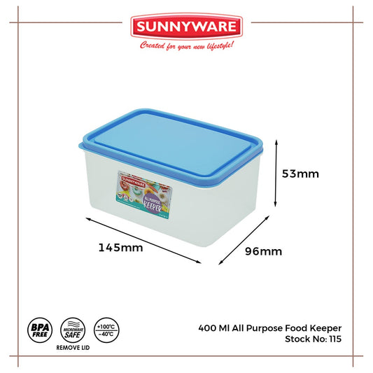 Sunnyware 115 400 ml Food Keeper