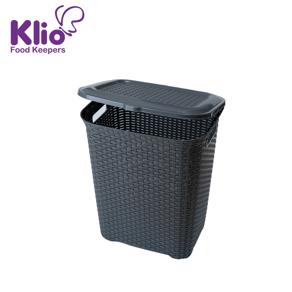 Klio KL-0306C Bamboo Weaved Laundry  Basket