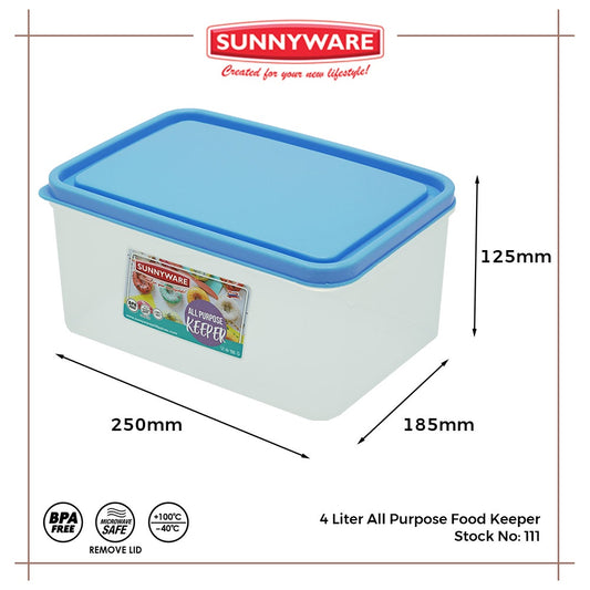 Sunnyware 111 4 liter Food Keeper