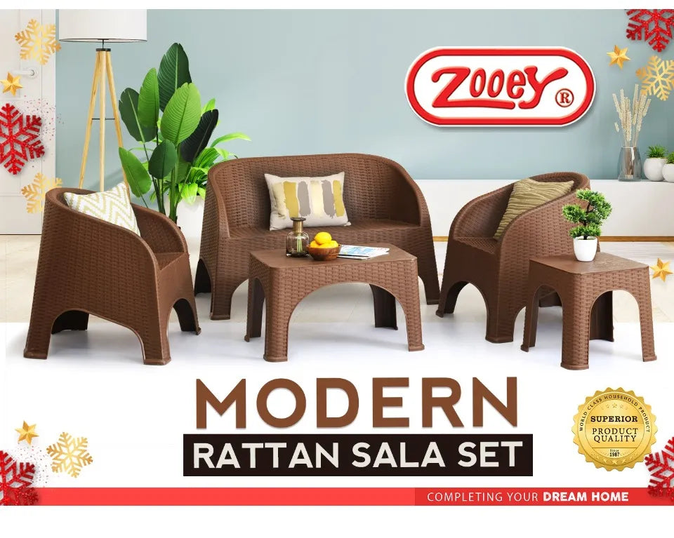 Zooey Modern Rattan Sala Set Sala Furniture High Quality Furniture Stock No. 655
