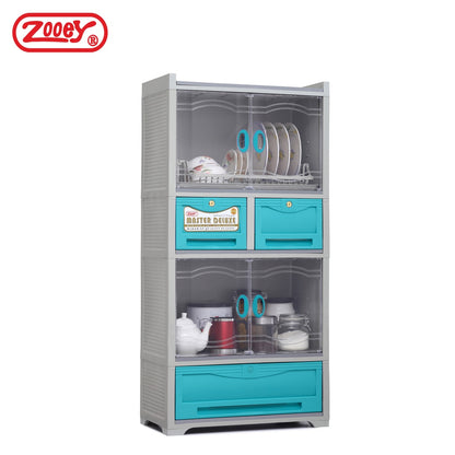 Zooey Mini Master Deluxe Dish CabinetOrganizer Stock No. MMD-909