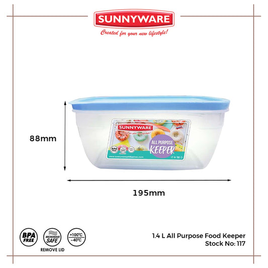 Sunnyware 117 1.4 ml Food Keeper