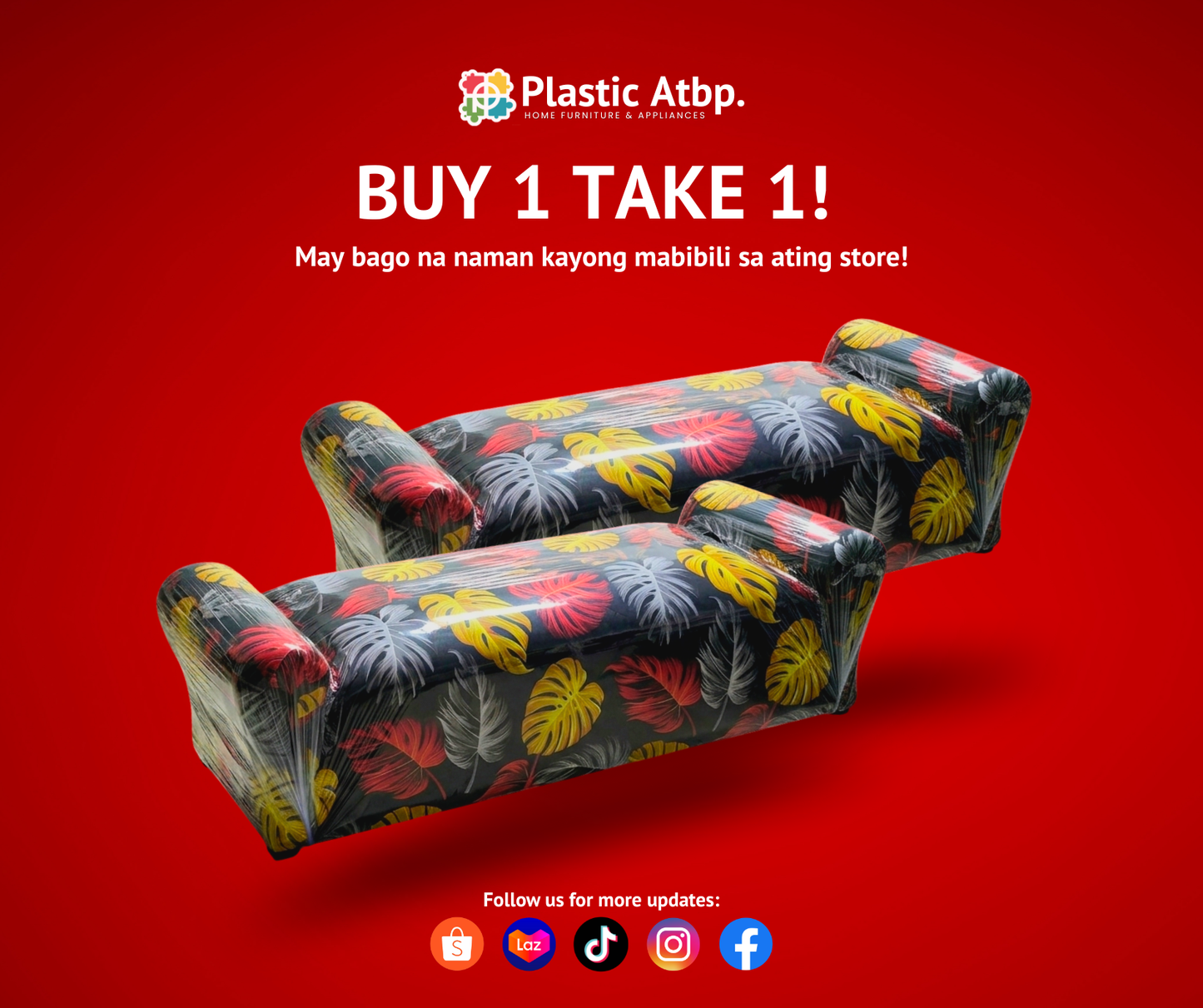 Britex Cleopatra Sofa Chair - Buy 1 Take 1