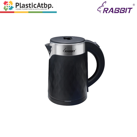 Rabbit REK 1.8LS-Black Electric Kettle