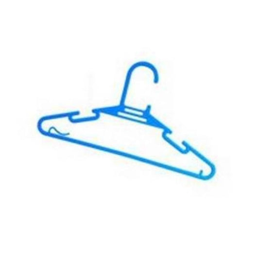 Sunnyware 9728-BLACK (6 pcs) Flat Hanger-black