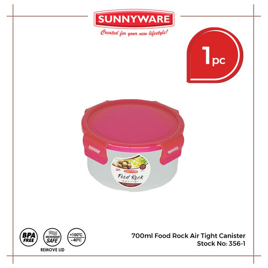 Sunnyware 356-1 700 ml Food Rock Air Tight Food Keeper Canister
