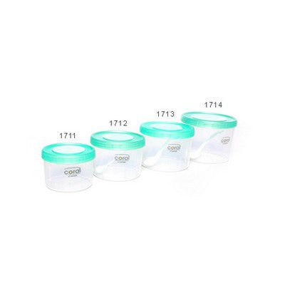 Sunnyware 1713 500 ml Canister w/ spoon - med