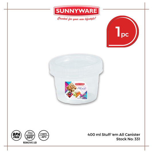 Sunnyware 331 400 ml Stuff 'em All Canister food container