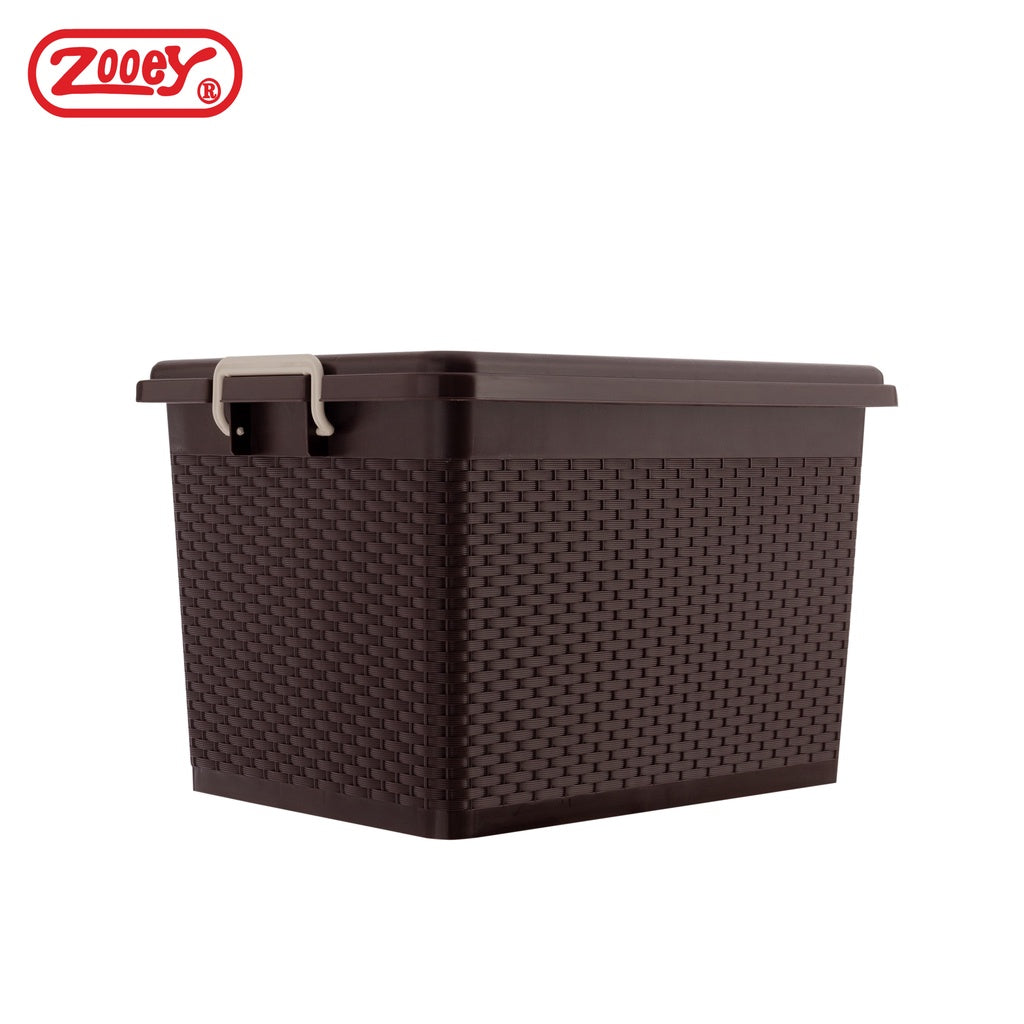 Zooey Rattan Picnic Box Storage Box 77L Stock No. 850-L