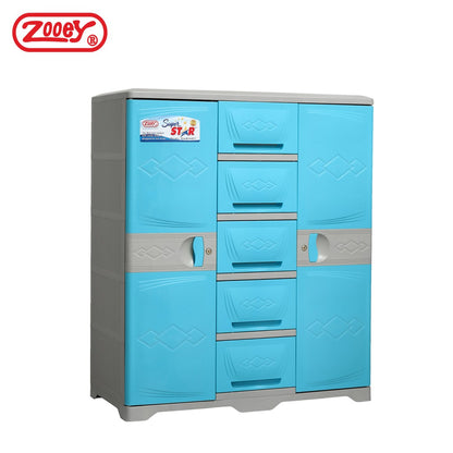 Zooey Super Star Dual Cabinet/Wardrobe/Clothes Organizer Stock No. SSR-2009