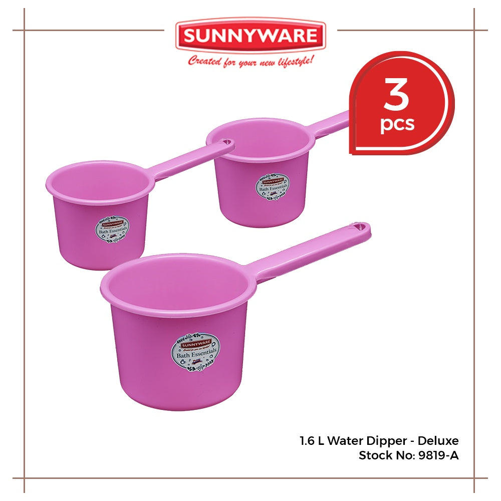 3pcs 1.6 Liter Water Dipper (Tabo) - Deluxe | Ordinary [ Sunnyware 981 ...