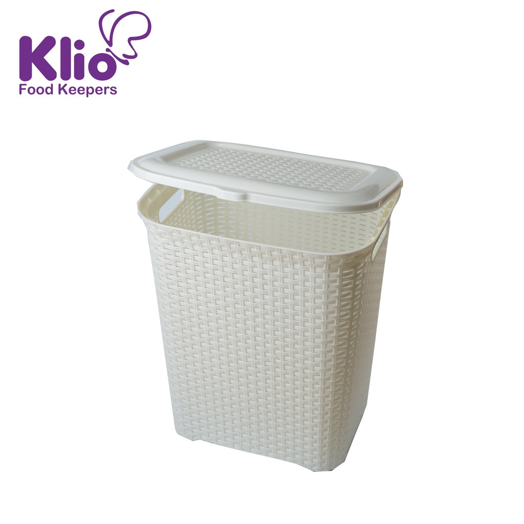 Klio KL-0306C Bamboo Weaved Laundry  Basket