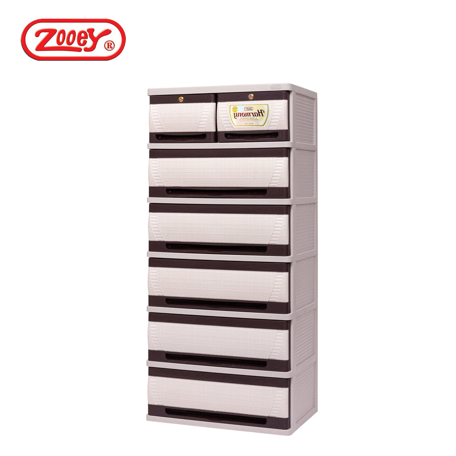 ZOOEY 2022-H HARMONY DRAWER WITH 2-TONE 6LAYER DRAWER