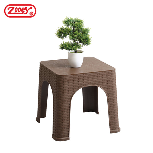 Zooey Rattan Side Table/End Table Stock No. 655-ST