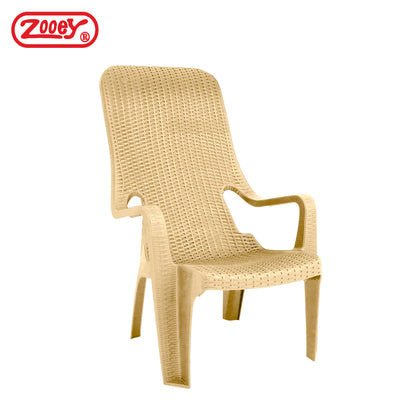 Zooey Tropical High-Back Rattan Chair Stock No. 551