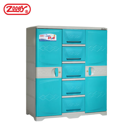 Zooey Super Star Dual Cabinet/Wardrobe/Clothes Organizer Stock No. SSR-2009