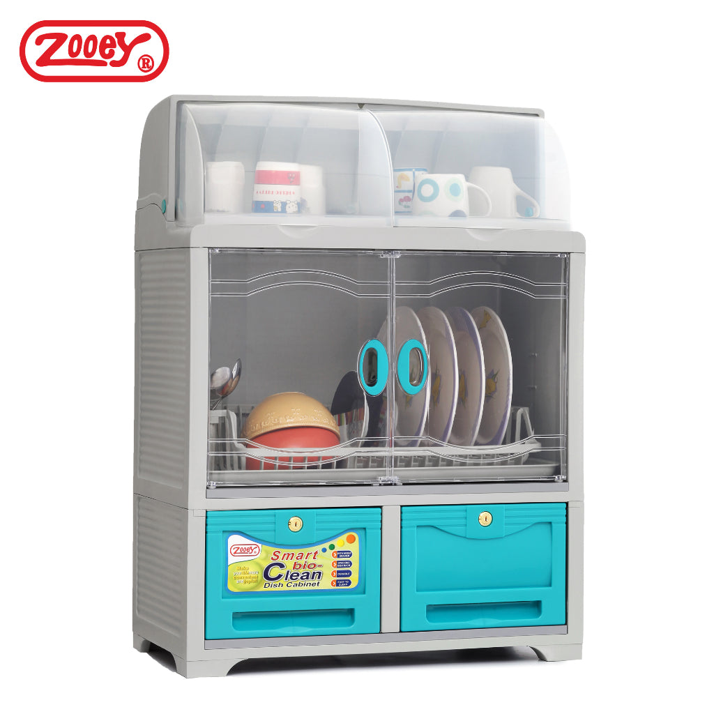 Zooey Smart Bio Clean Dish Cabinet/Organizer Stock No. 908-SB