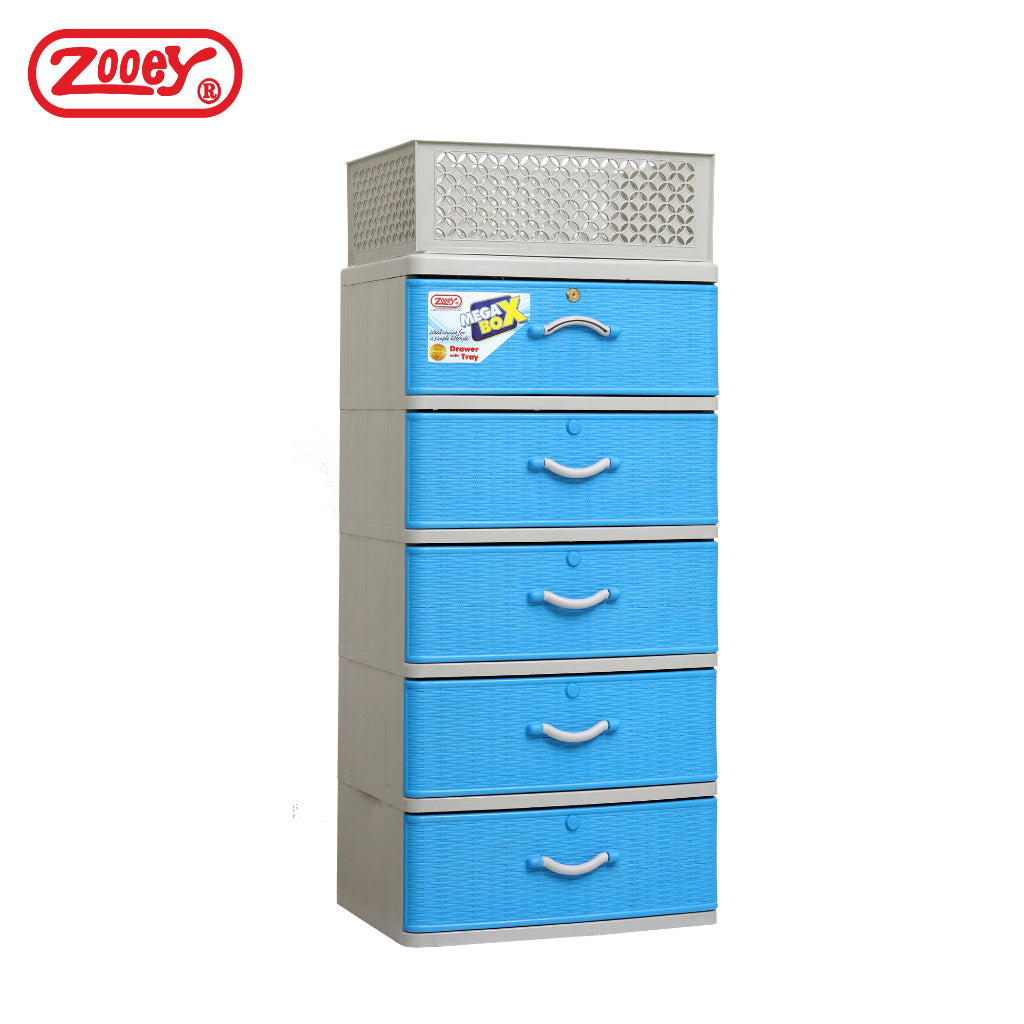 Zooey Mega Box Drawer 5 Layer Stock No. 399-5L