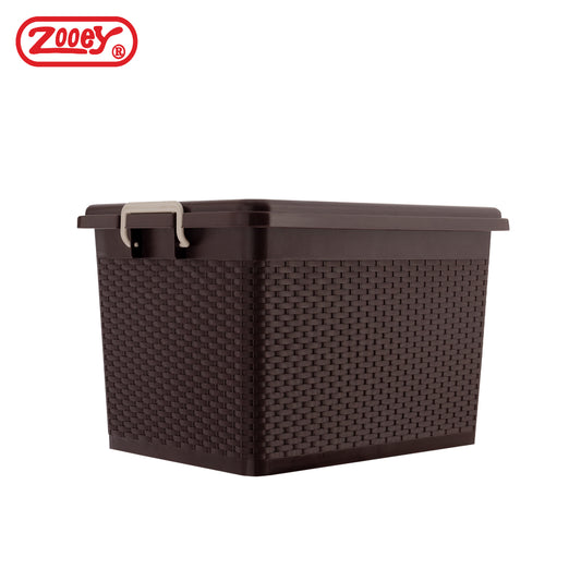 Zooey Rattan Picnic Box Storage Box 49L Stock No. 850-S