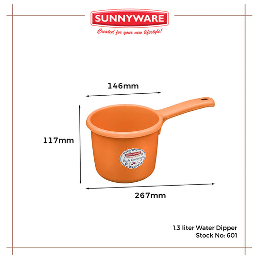4pcs 1.3-liter Water Dipper [Sunnyware 601] | Plasticware | Bathroom | Accessories | Laundry | Tabo