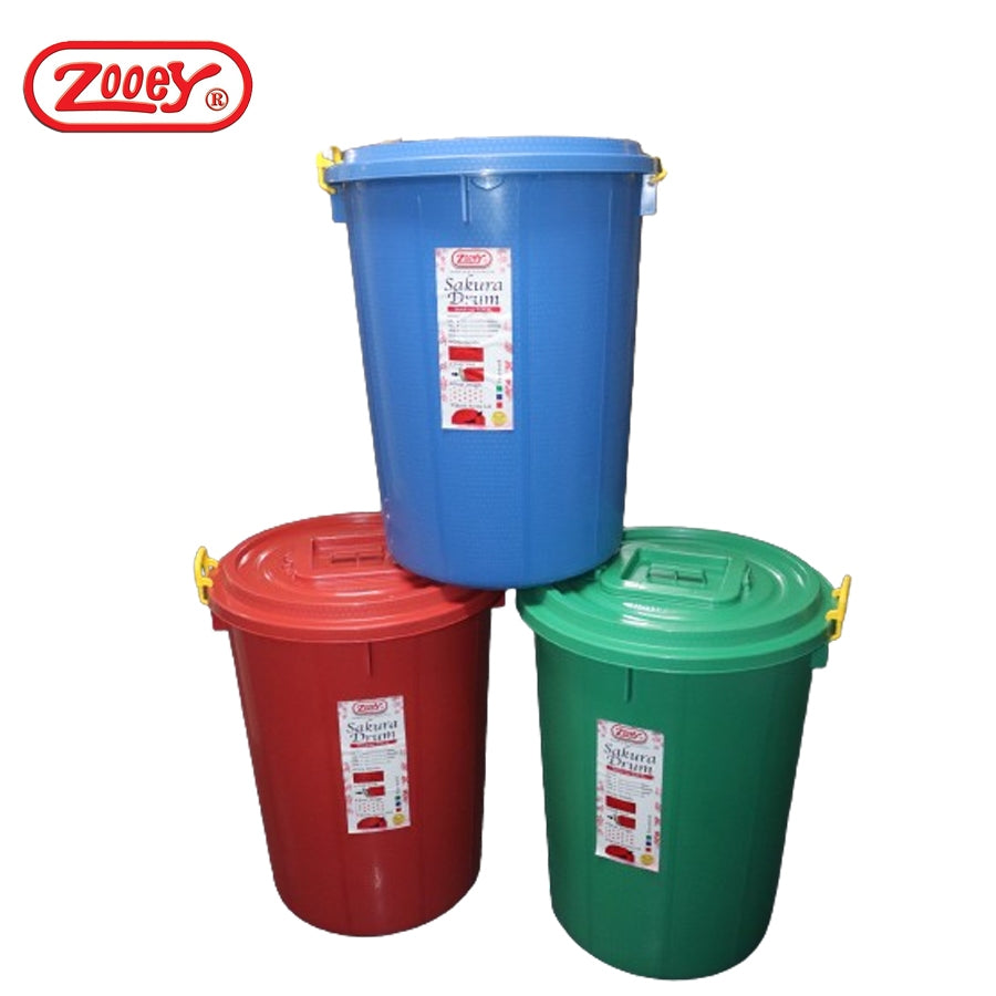 Zooey Sakura Drum/Water Container 150L  Stock No. 950-XL