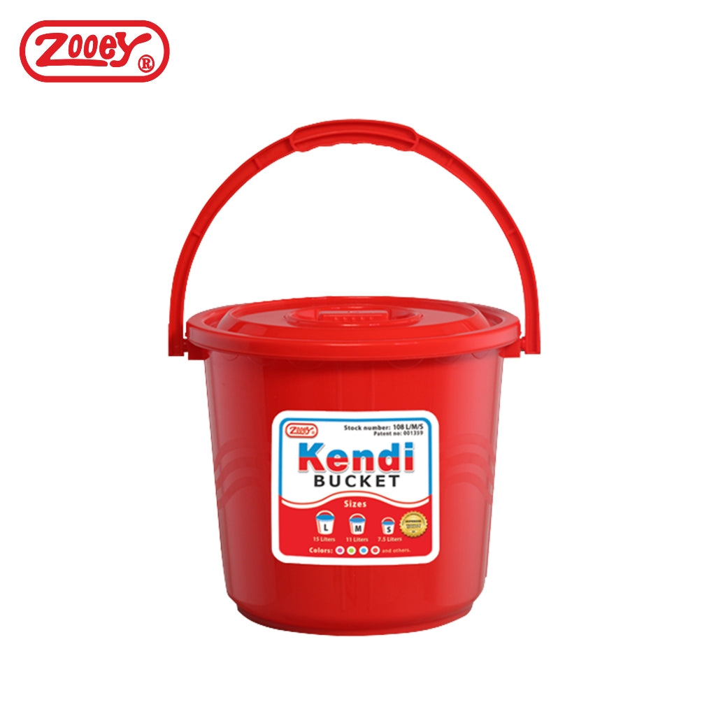 Zooey Kendi Bucket Water Pail/Water Container Stock No.108-M