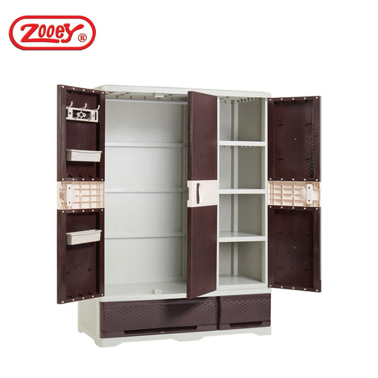 Zooey Grand Rattan Cabinet/Wardrobe/Clothes Organizer Stock No.GRR-2009 Rattan