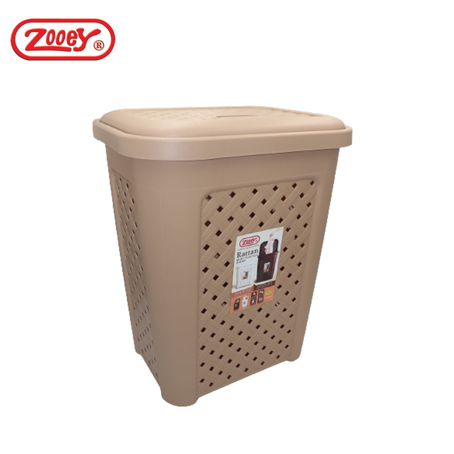 ZOOEY LAUNDRY RATTAN BASKET (BIG)/HAMPER Stock No. 2017