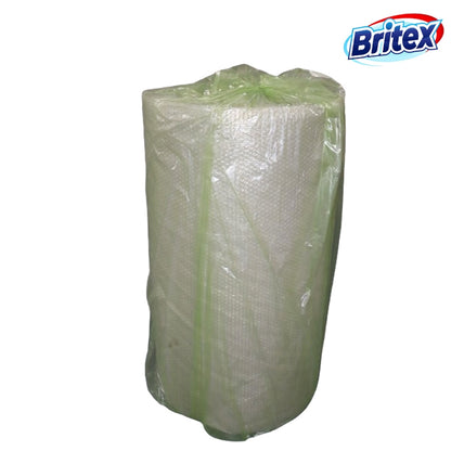 Britex CLEAR BUBBLE WRAP (40X100M) For packaging and wrapping items.