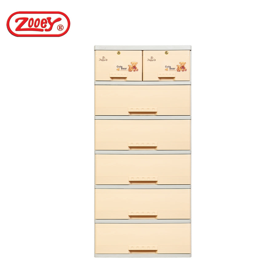 Zooey Adora Wardrobe/Clothes Organizer 6 Layer