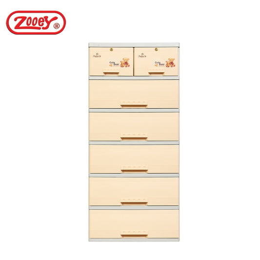 Zooey Adora Wardrobe/Clothes Organizer 6 Layer