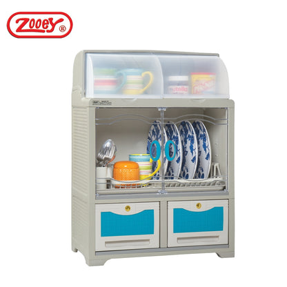 Zooey Smart Bio Clean Dish Cabinet/Organizer Stock No. 908-SB