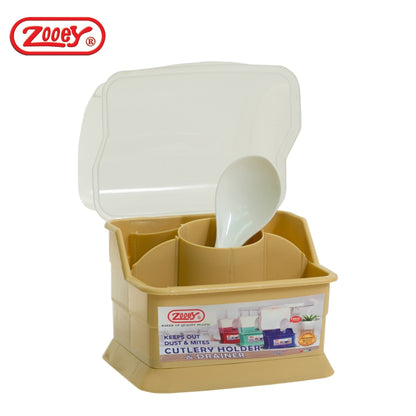 Zooey Cutlery / Utensil Holder/ Spoon & Fork Holder Organizer Stock No. 395
